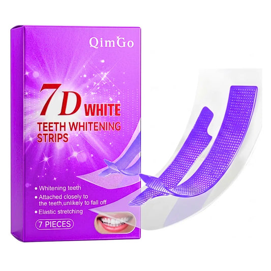 Tiras de Blanqueamiento Dental 7D White
